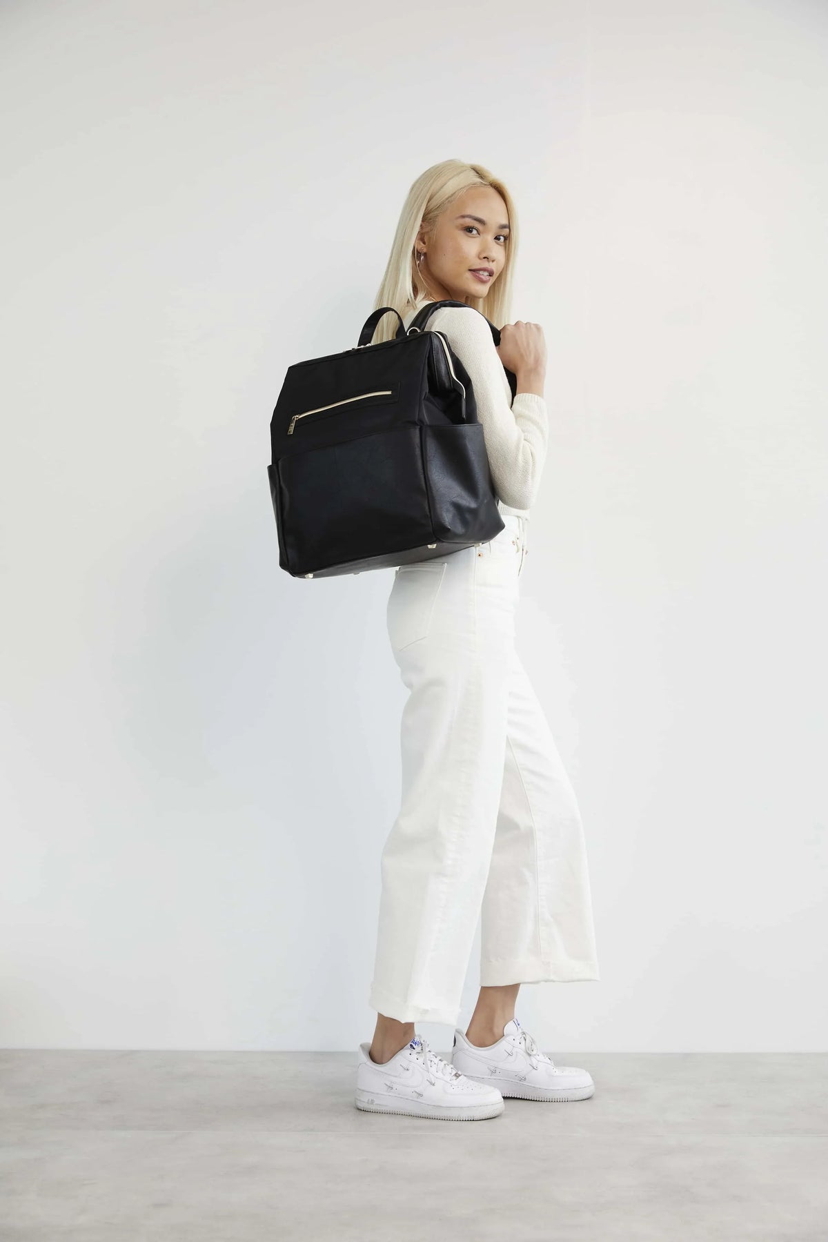 The Backpack Diaper Bag in Black