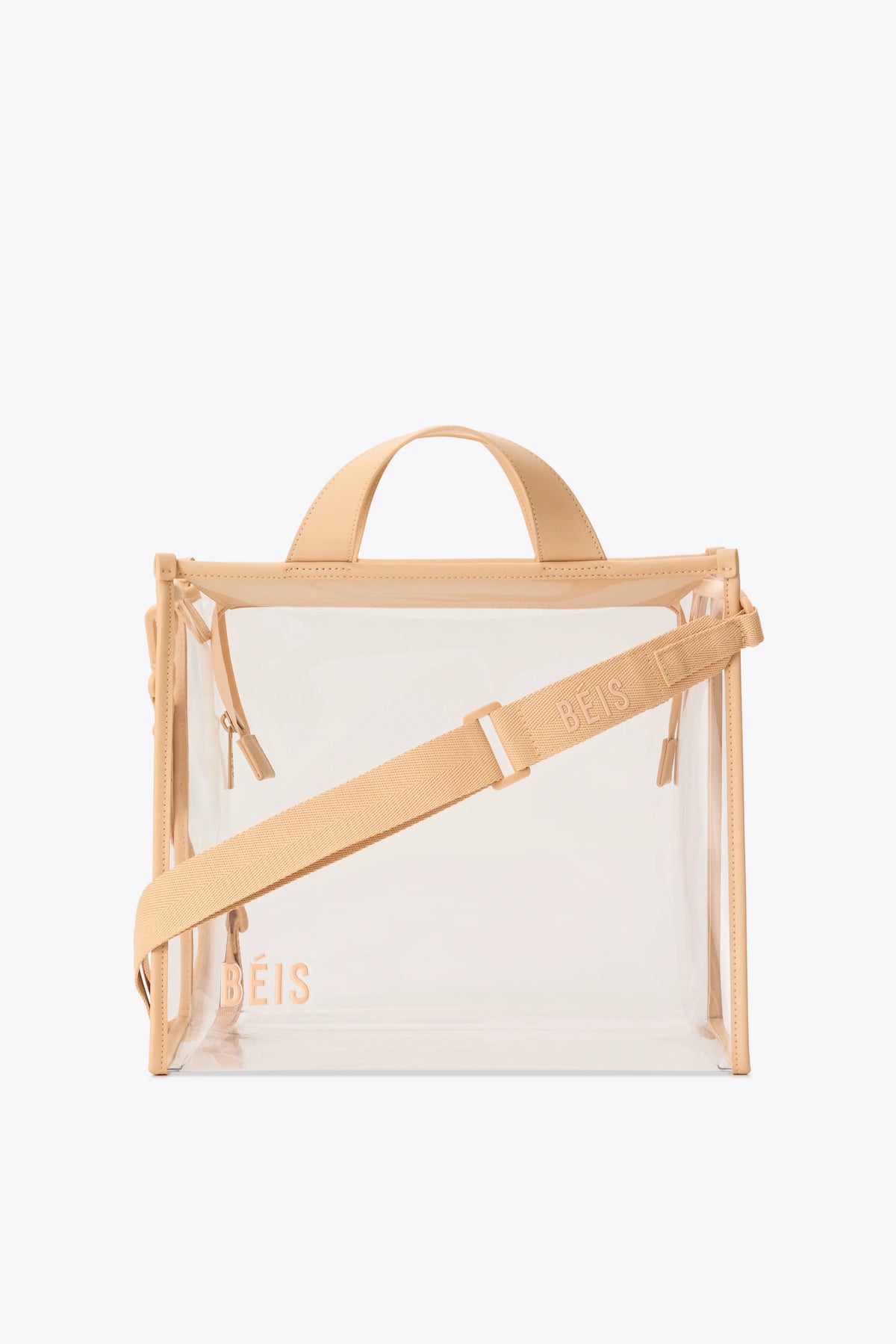 The Stadium Tote in Beige